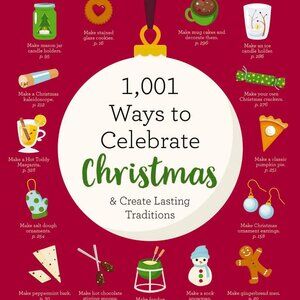 1,001 Ways to Celebrate Christmas Book NEW Cider Mill Press 2020 Holiday Joy
